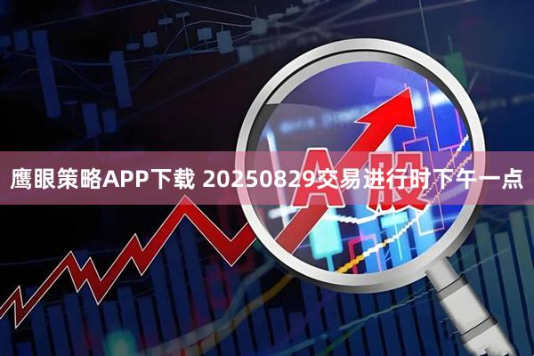 鹰眼策略APP下载 20250829交易进行时下午一点
